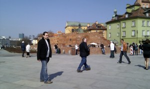 Konrad and Jeff in the old town