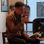 Hal Duncan reading The Tale O' Wee Gwion at launch of GALLUS, Waterstones Glasgow.